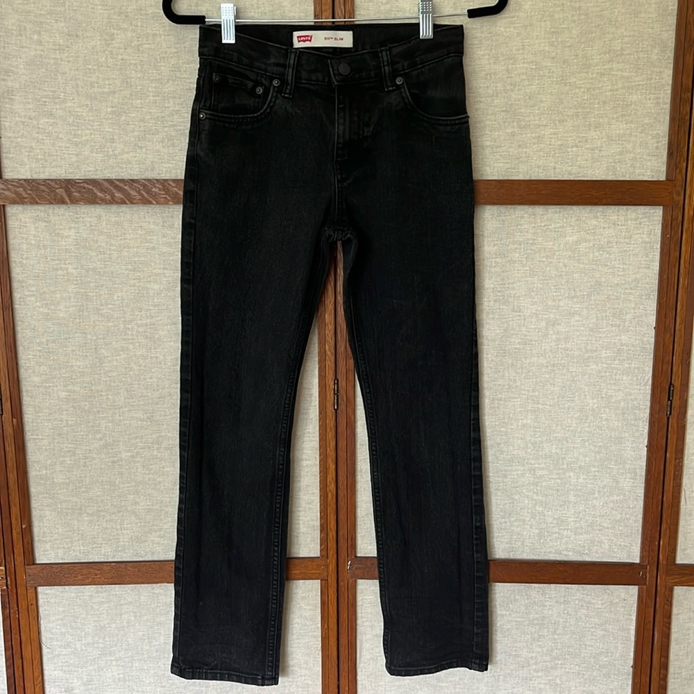 Levi’s Black 511 Slim Jeans 27x27 - 14 Reg